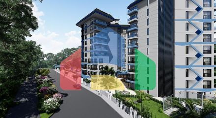 Новый проект с богатой инфраструктурой в районе Авсаллар