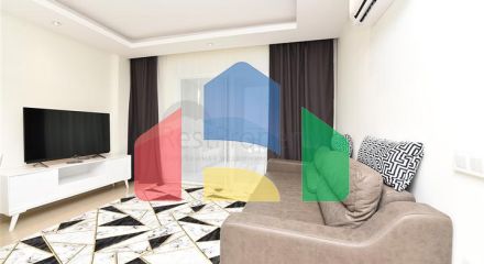 Двухкомнатная квартира с мебелью в районе Авсаллар