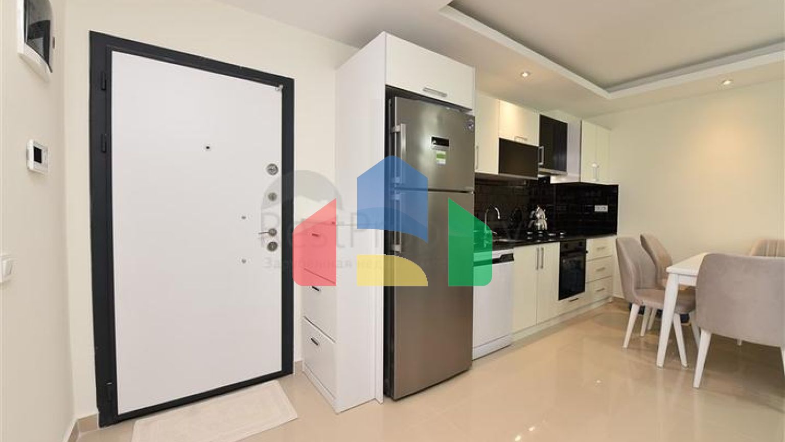 Двухкомнатная квартира с мебелью в районе Авсаллар