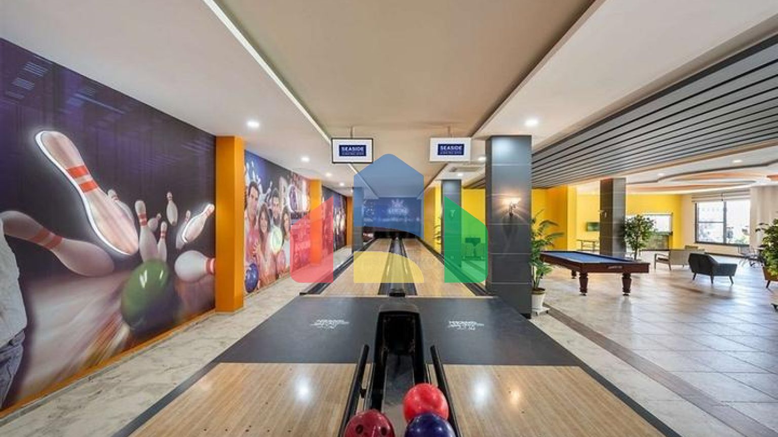 Двухкомнатная квартира с мебелью в районе Авсаллар