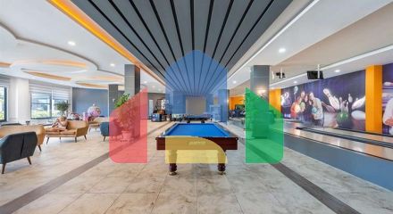 Двухкомнатная квартира с мебелью в районе Авсаллар