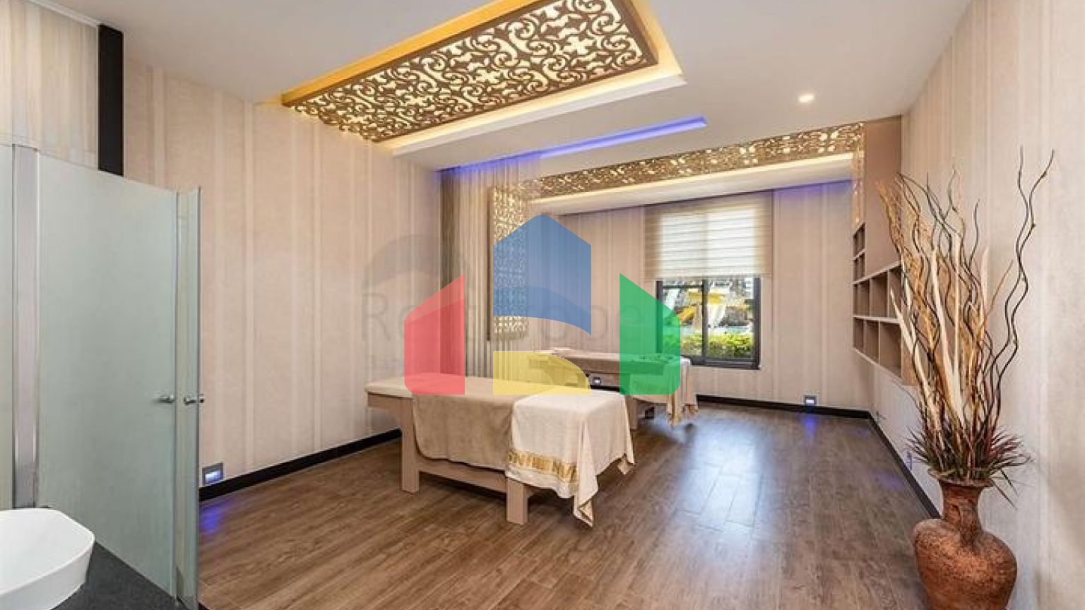 Двухкомнатная квартира с мебелью в районе Авсаллар