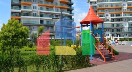 Двухкомнатная квартира с мебелью в районе Авсаллар