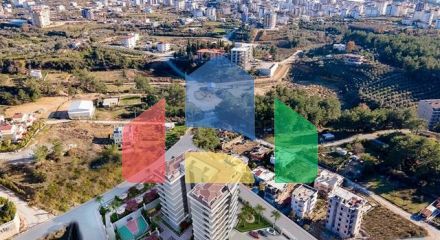 Квартира 1+1  в строящемся комплексе в Авсалларе