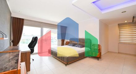 Простора квартира 4 + 1 в районі Авсаллар