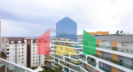 Простора квартира 4 + 1 в районі Авсаллар