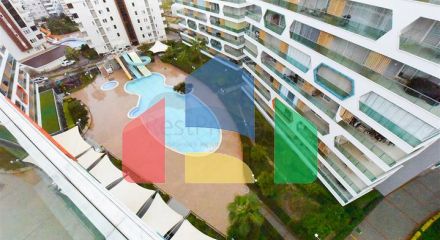 Простора квартира 4 + 1 в районі Авсаллар