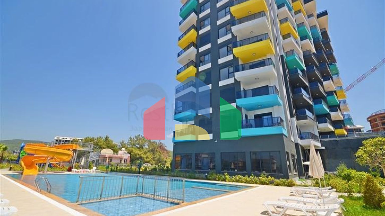 Квартиры с видом на море в новом комплексе района Авсаллар