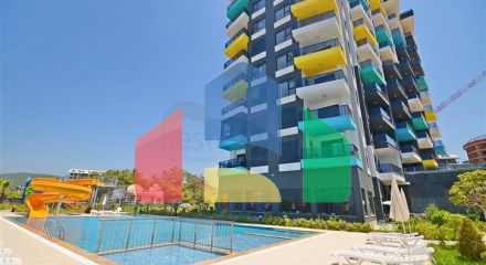 Квартиры с видом на море в новом комплексе района Авсаллар