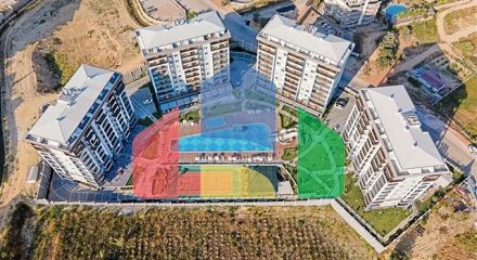 Двухкомнатная квартира в новом комплексе Авсаллара