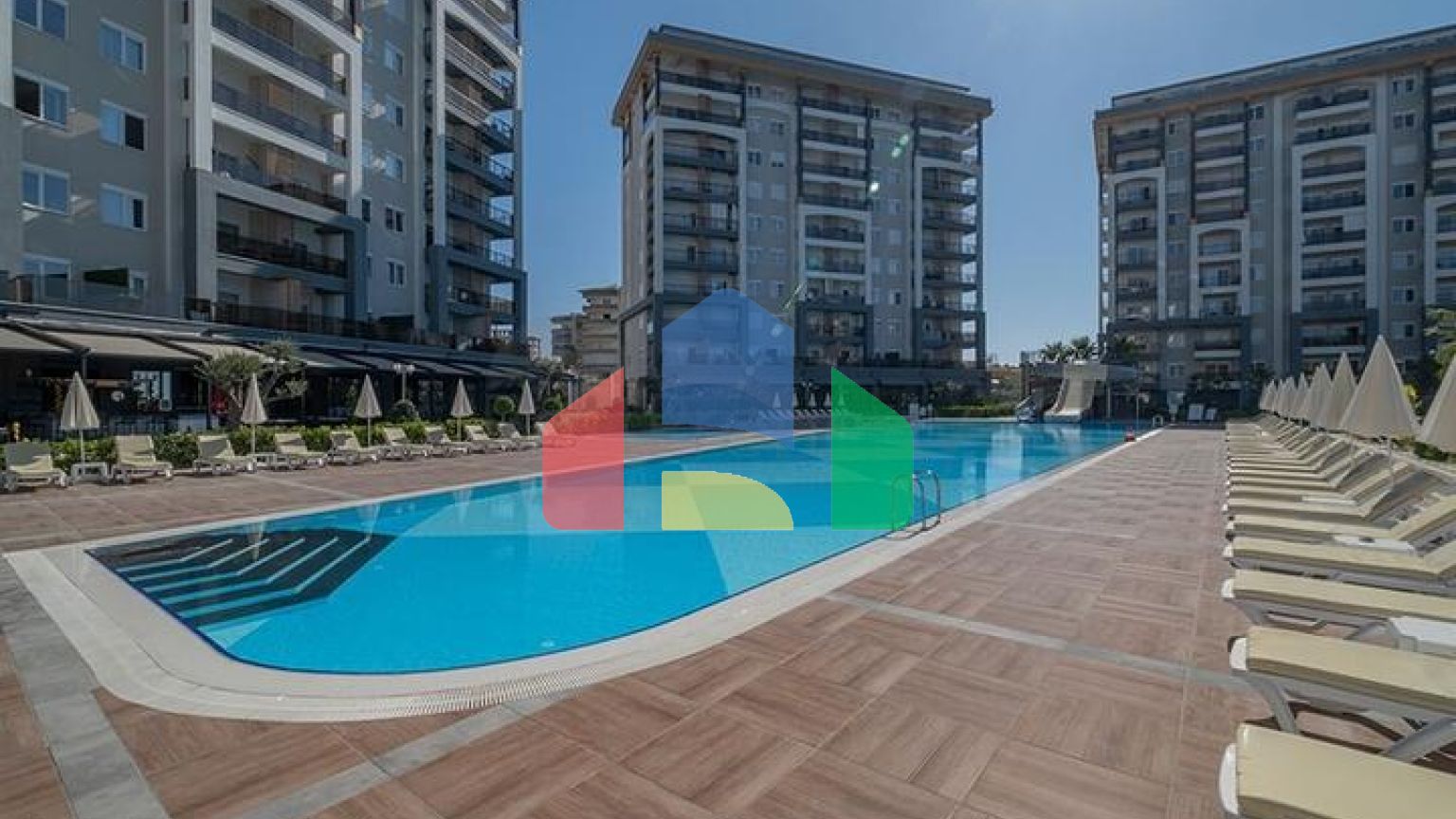 Двухкомнатная квартира в новом комплексе Авсаллара