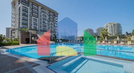 Двухкомнатная квартира в новом комплексе Авсаллара