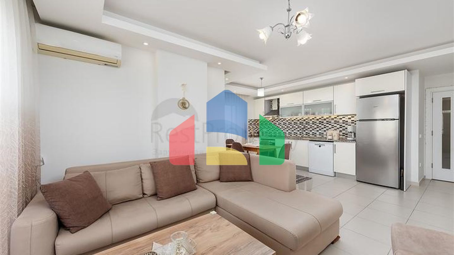 Квартира плануванням 2 + 1 в районі Авсаллар