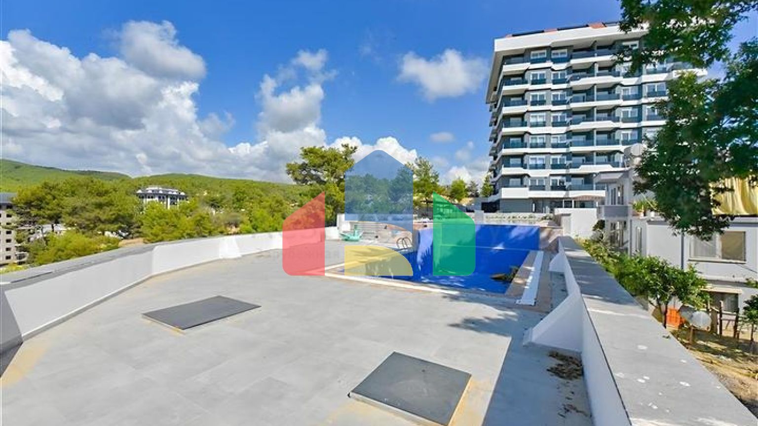 Квартира 1 + 1 в новому комплексі в районі Авсаллар