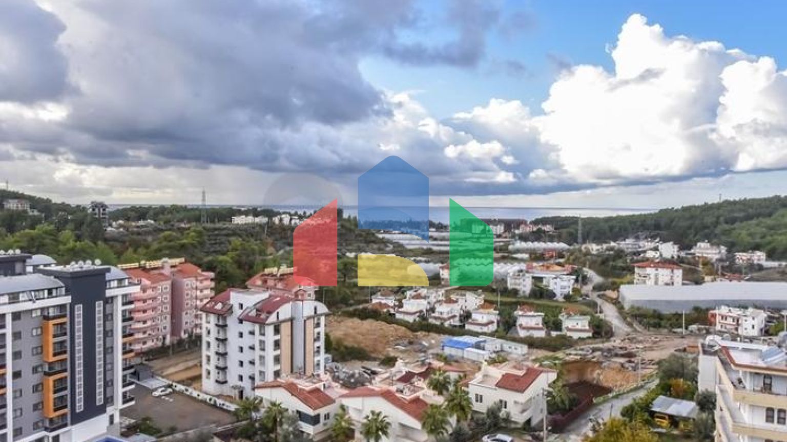 Новая квартира 2+1 в зеленом районе Авсаллар