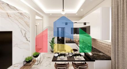 Квартира 1 + 1 з сосновому лісі