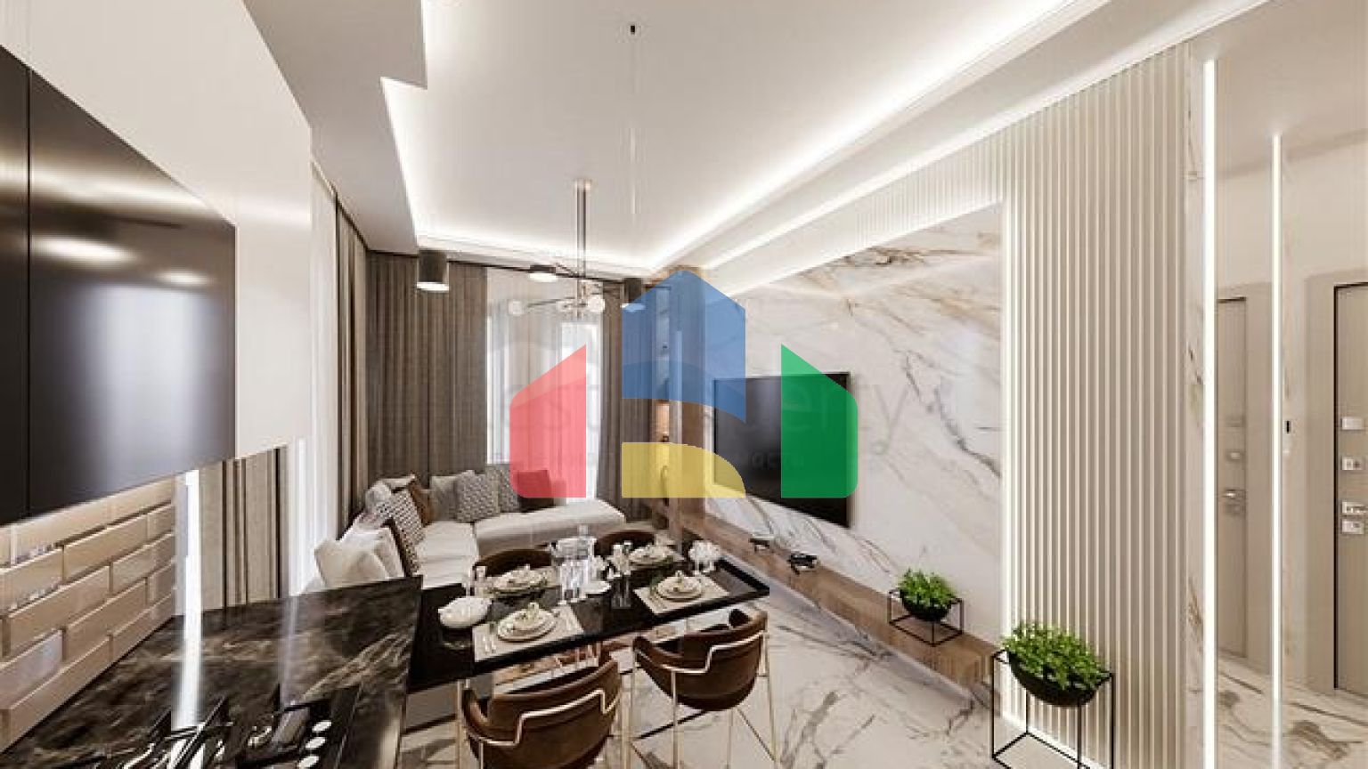 Квартира 1 + 1 з сосновому лісі