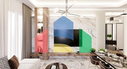 Квартира 1 + 1 з сосновому лісі