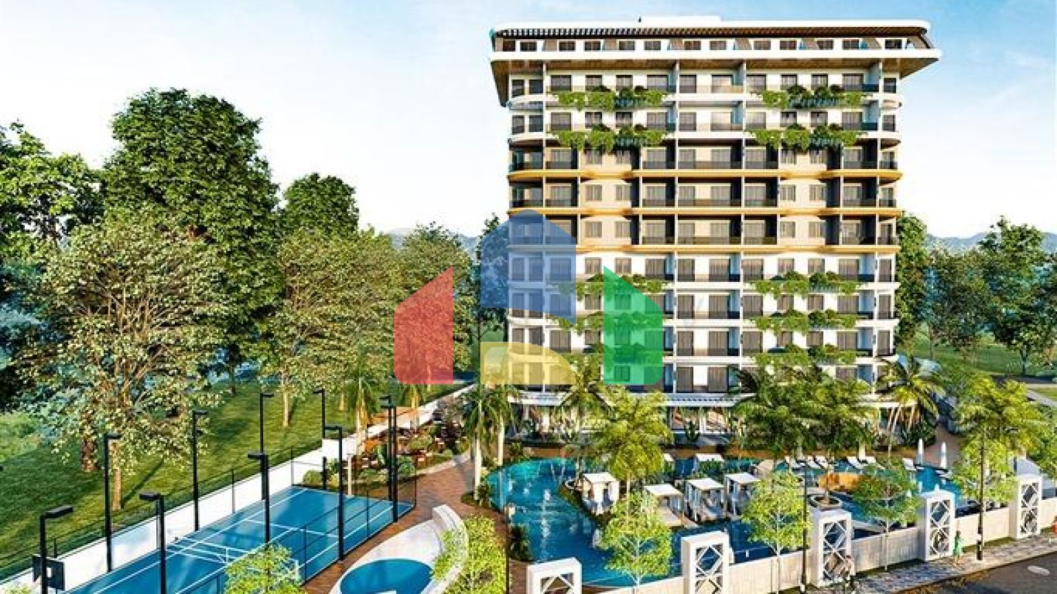 Квартира 1 + 1 з сосновому лісі