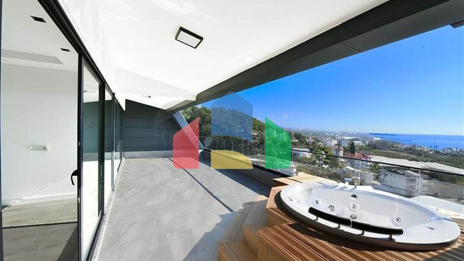 Комплекс роскошных вилл с видом на море в Авсалларе