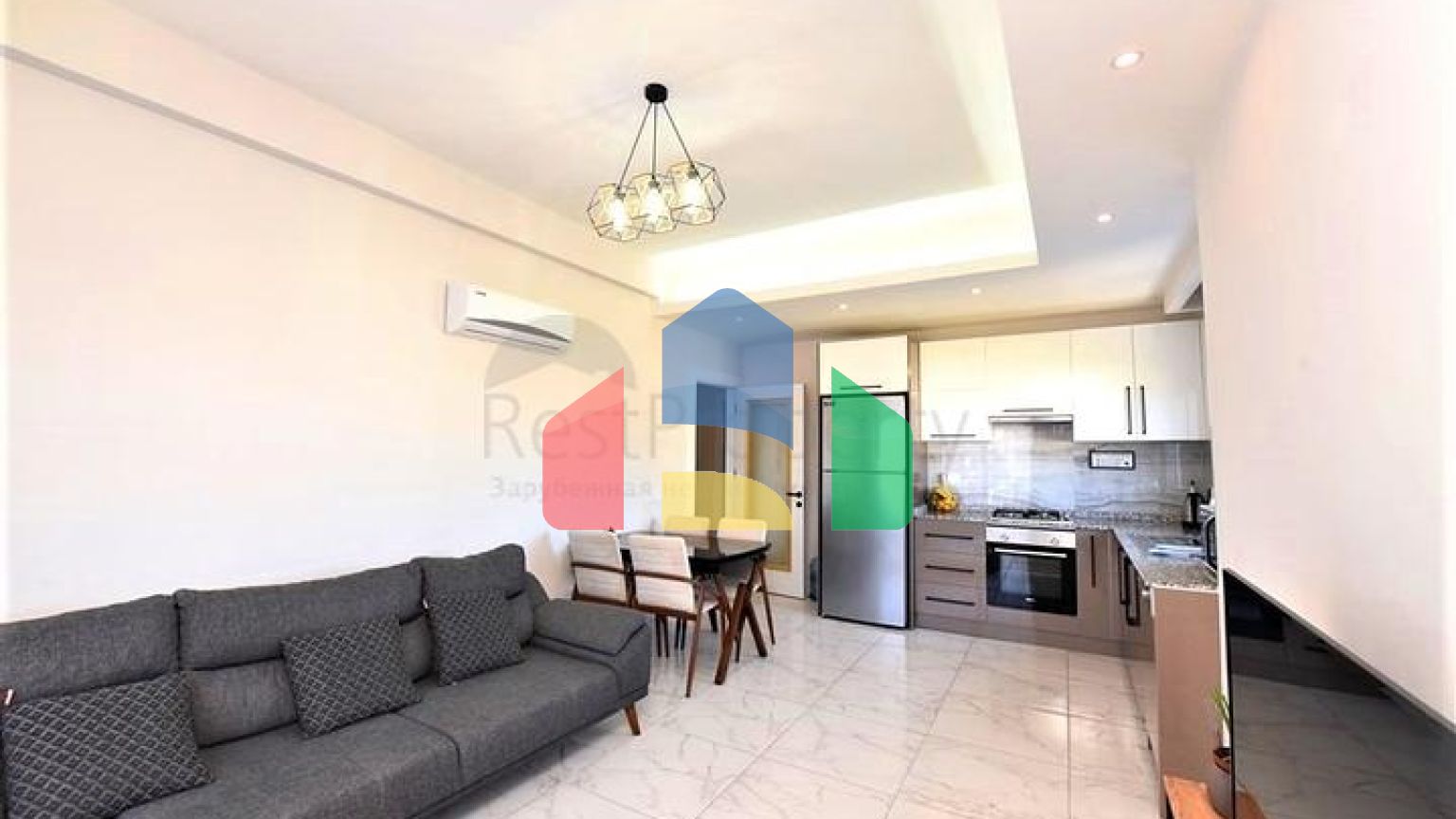 Квартира 1+1 в комплексе с богатой инфраструктурой