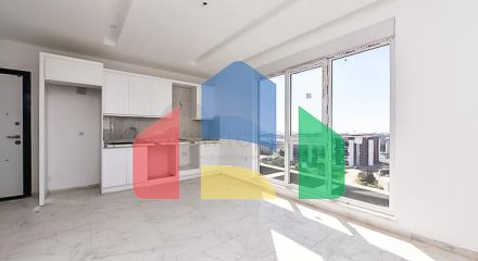 Двухкомнатная квартира с панорамным видом в Авсалларе