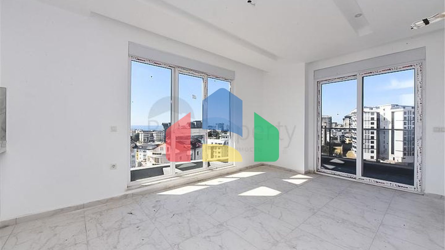 Двухкомнатная квартира с панорамным видом в Авсалларе