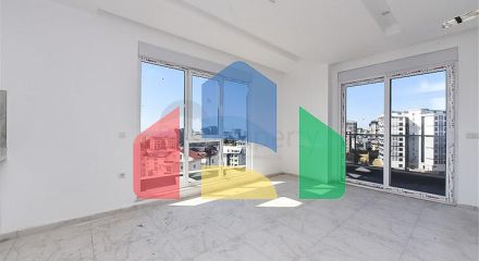 Двухкомнатная квартира с панорамным видом в Авсалларе