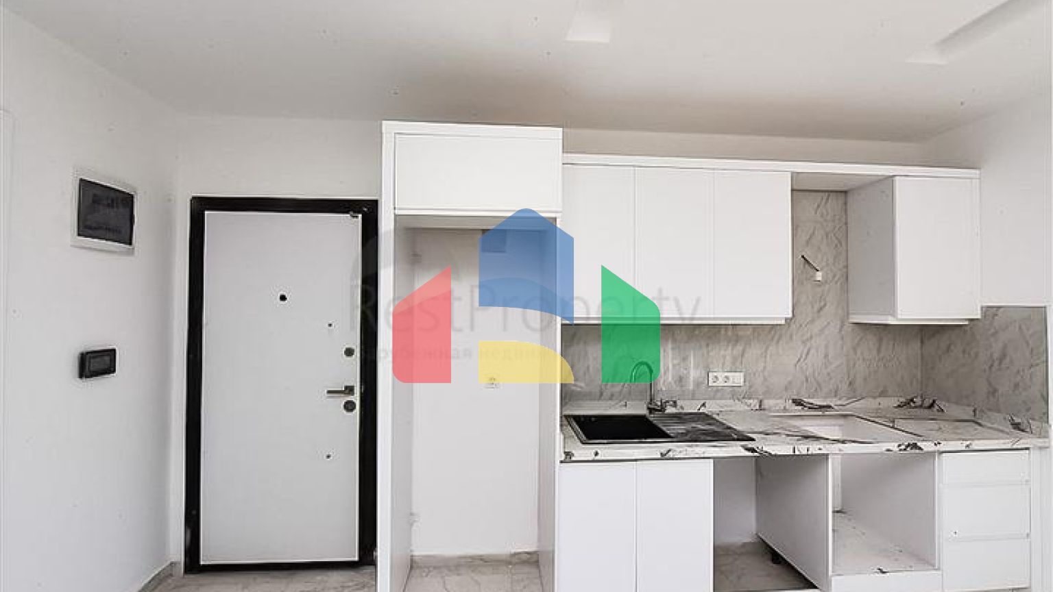 Двухкомнатная квартира с панорамным видом в Авсалларе