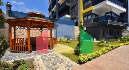 1+1 apartments in a new complex in Avsallar district