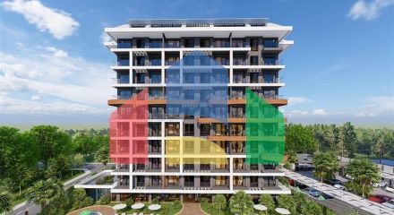 An investment project from a well-known developer in Avsallar district