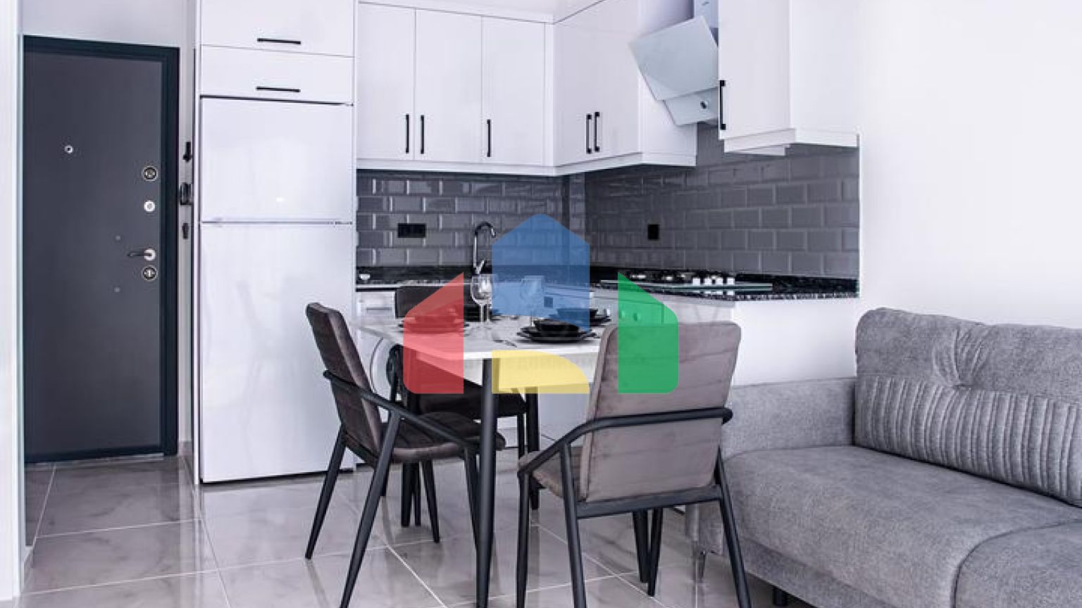 Квартира 1+1 в районе Авсаллар