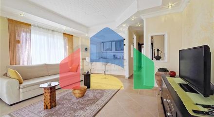 2+1 apartment with sea view in the center of Avsallar
