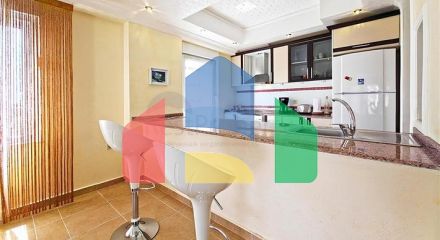 2+1 apartment with sea view in the center of Avsallar