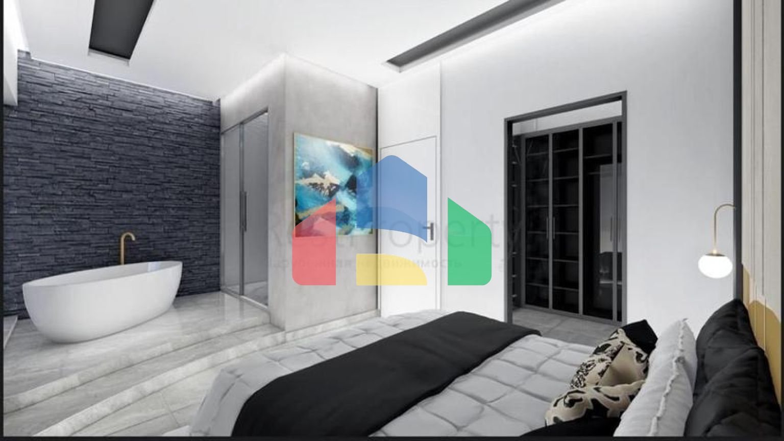 Чотирикімнатна вілла в районі Авсаллар