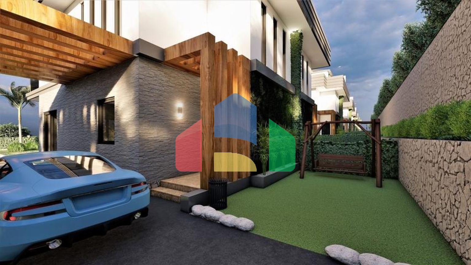 Чотирикімнатна вілла в районі Авсаллар