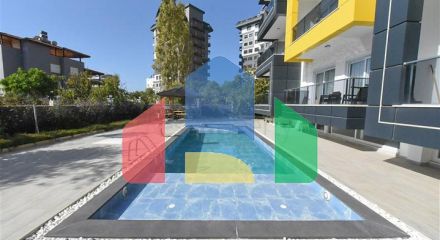 Квартира 1+1 в уютном комплексе в районе Авсаллар