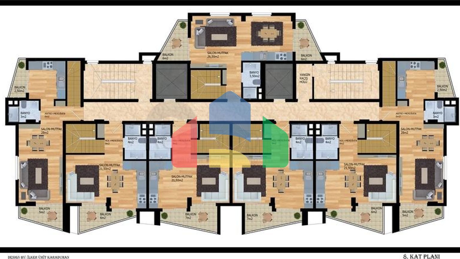 Новий інвестиційний проект в Авсалларі з плануваннями 1+1 і 2+1