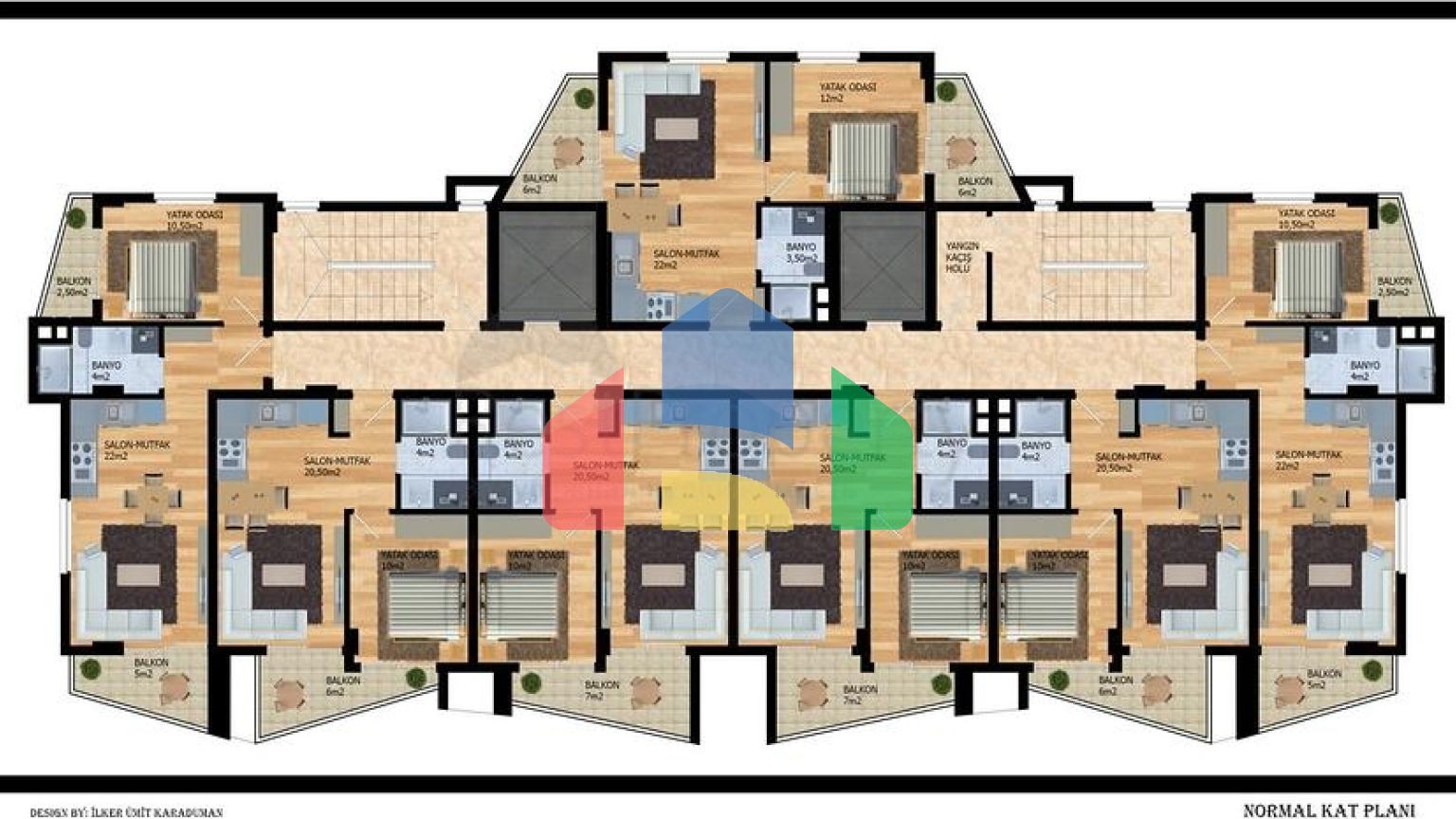 Новий інвестиційний проект в Авсалларі з плануваннями 1+1 і 2+1