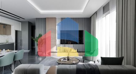 Проект на завершающей стадии строительства в районе Авсаллар