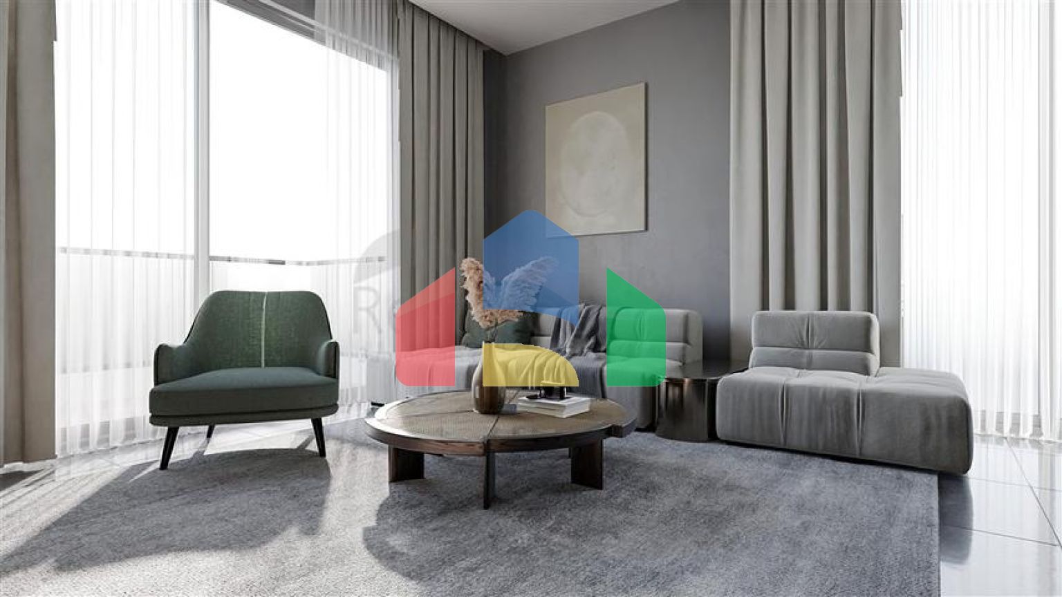 Проект на завершающей стадии строительства в районе Авсаллар