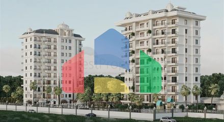 Квартира 1 + 1 в районі Авсаллар