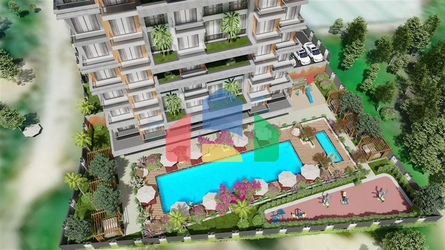 1 + 1 в зеленому районі Авсаллар