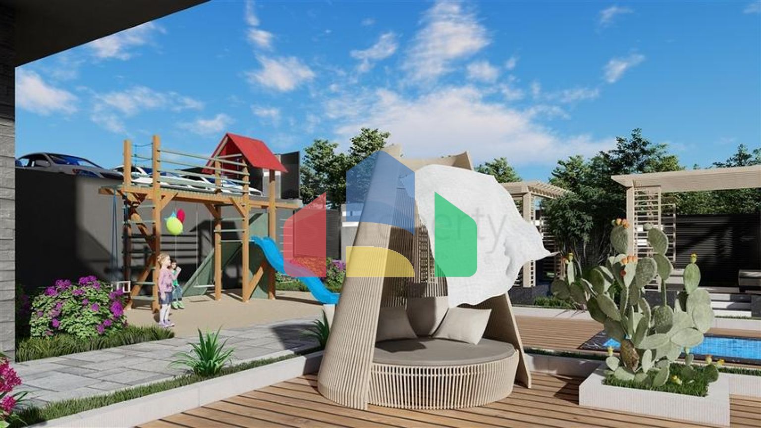 1 + 1 в зеленому районі Авсаллар