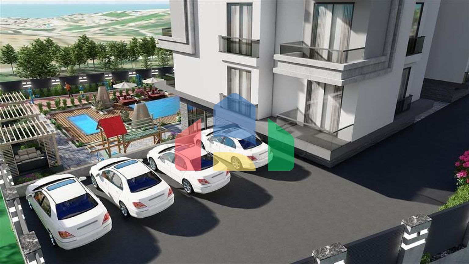 1 + 1 в зеленому районі Авсаллар