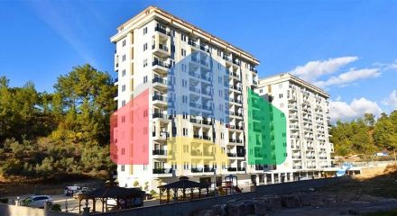 Квартира 1+1 в район Авсаллар
