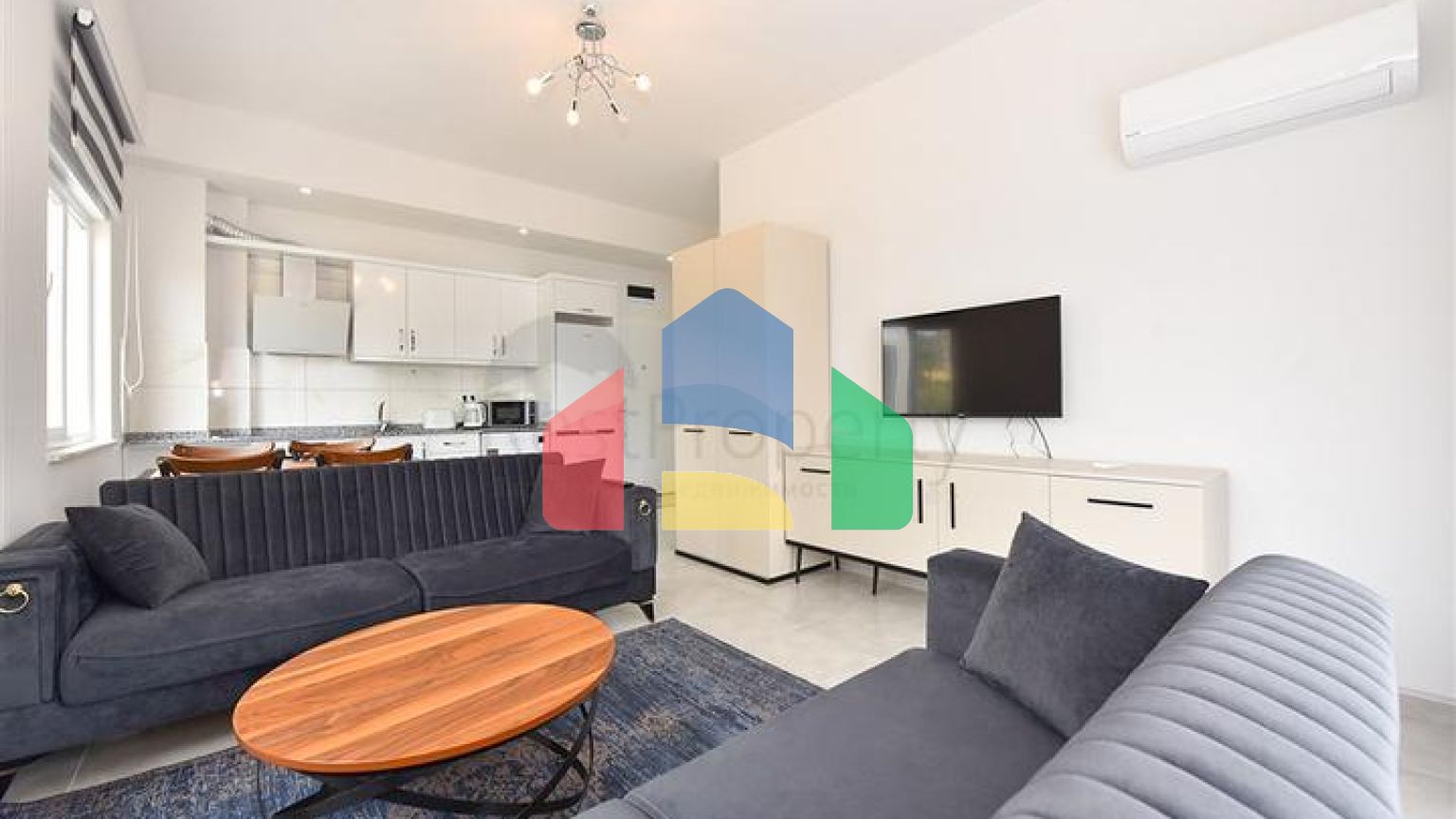 Квартира від власника плануванням 1 + 1 в районі Авсаллар