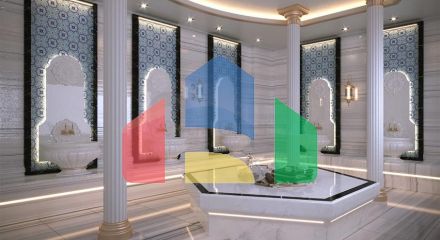 1+1 apartment in the green Avsallar district