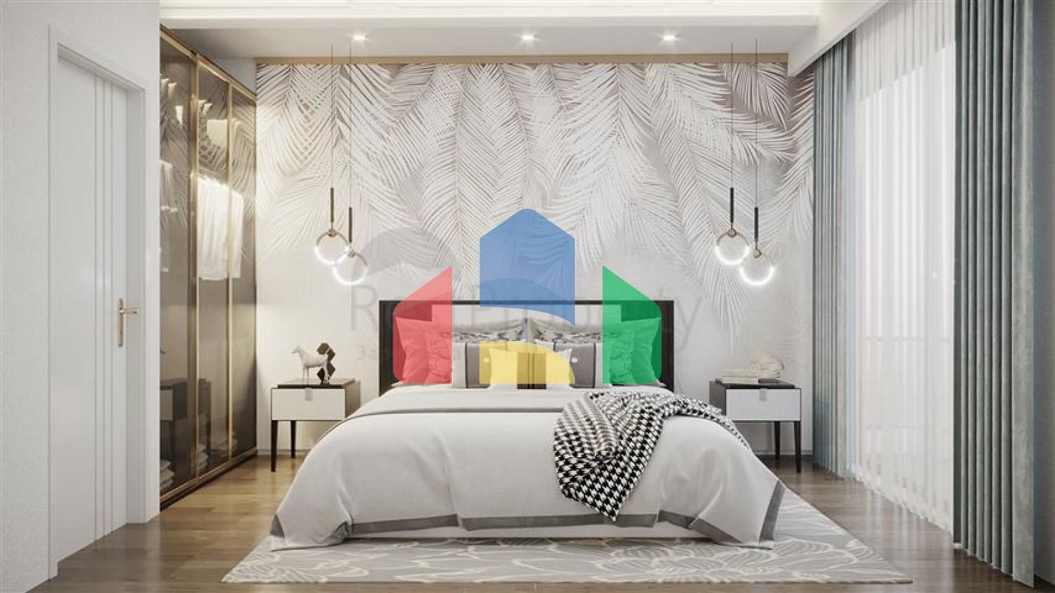 Квартира 1 + 1 в зеленому районі Авсаллар