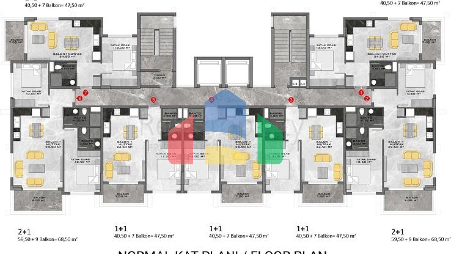 Квартири в новому житловому комплексі Авсаллара